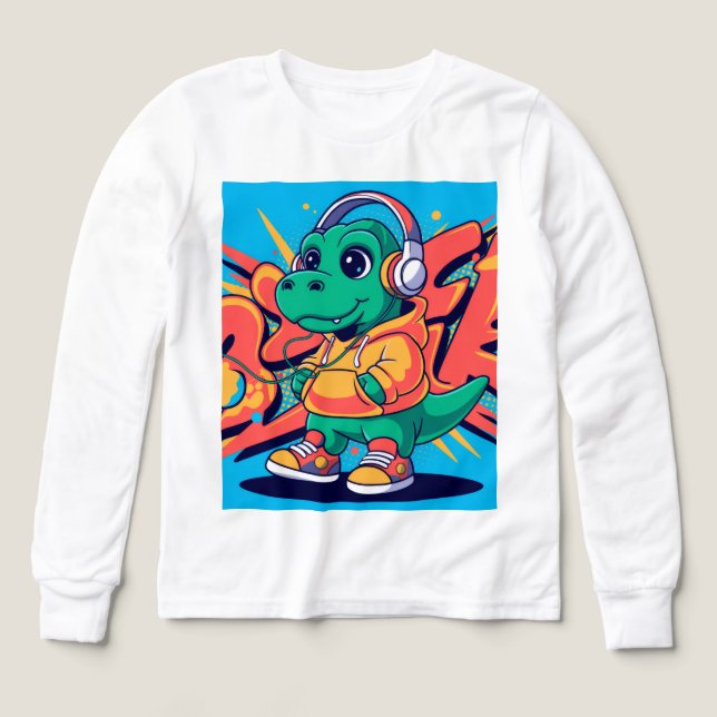 Pullover-Dino T Shirt (Design framsida)