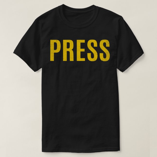 Pullover för Journalist Reporter Credentials T Shirt (Design framsida)