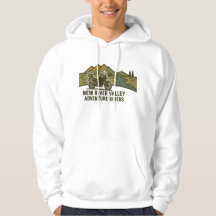 Pullover Hoodie - Stora frontens Logotyp