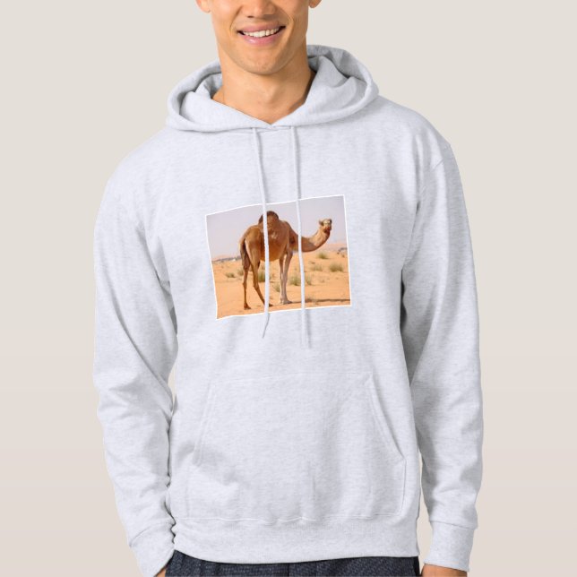 Pullover Huva asg män  JAG  ÄLSKAR  SAHARA  Hoodie (Framsida)