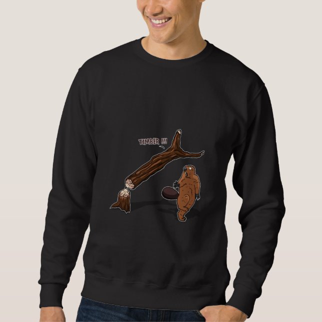 Pullover i Träd Lång Ärmad Tröja (Framsida)