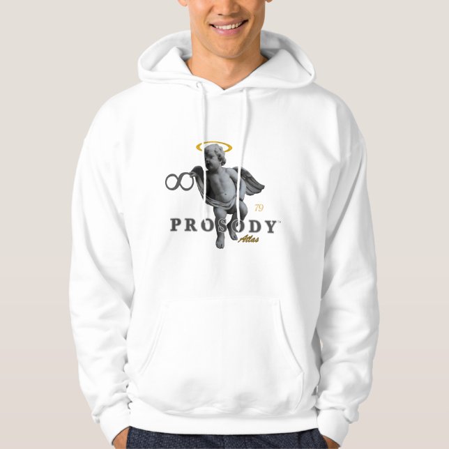 Pullover med huva hoodie (Framsida)