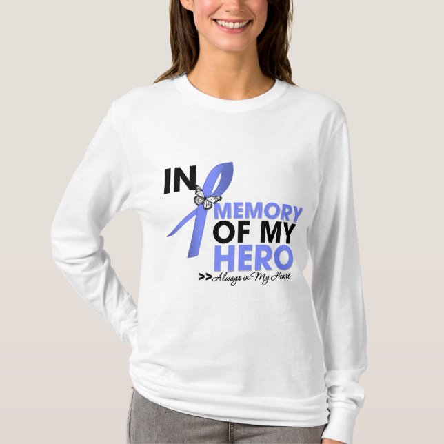 Pulmonary högt blodtryck i minne av min hjälte tee shirt (Framsida)
