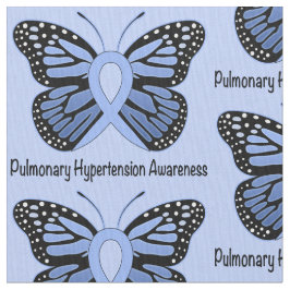 Pulmonary högt blodtryckmedvetenhet med fjärilen tyg