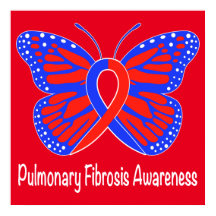 Pulmonell fibros Awareness Butterfly