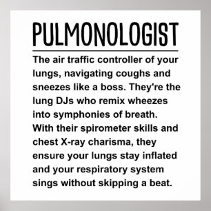 Pulmonolog Poster