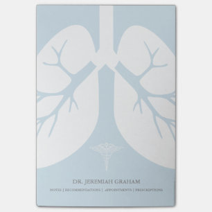 Pulmonologistpersonlignamn Post-it Block