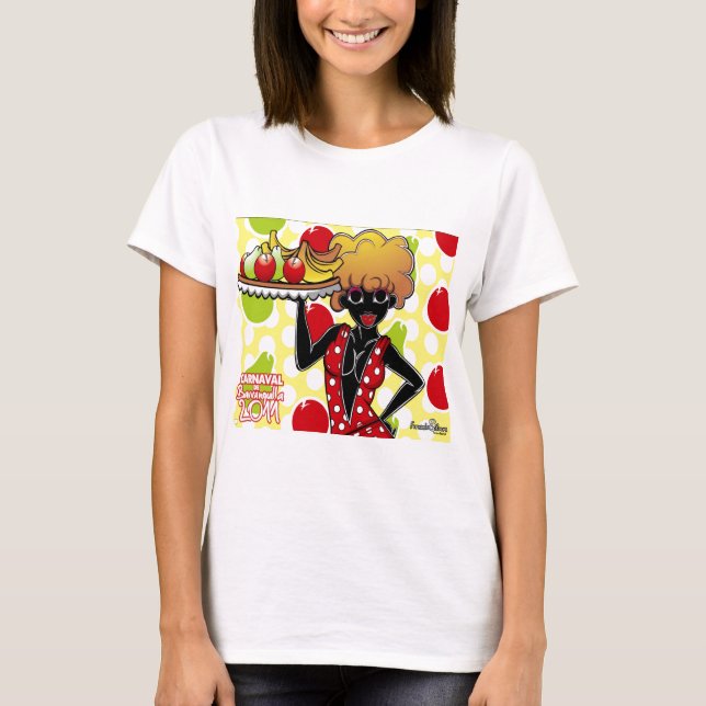puloy frutas för negrita t-shirt (Framsida)