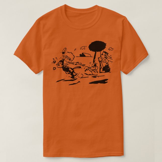 Pulp Fiction Jules Krazy Kat Pillow T Shirt (Design framsida)