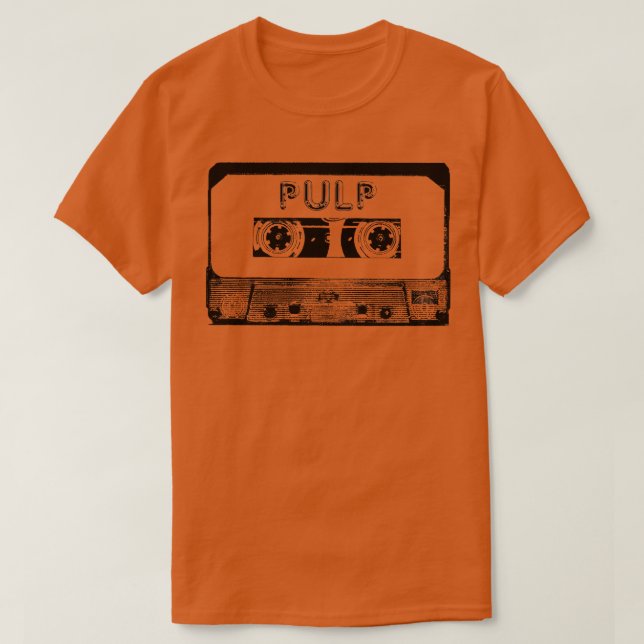 Pulp-kassettband T Shirt (Design framsida)