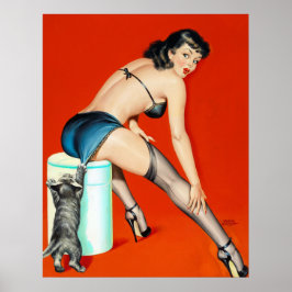 Pulp-stift för kattunge poster