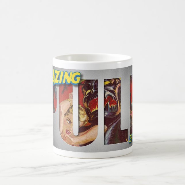 PULP-TIDNINGSTEMA VINTAGE KAFFEMUGG (Center)
