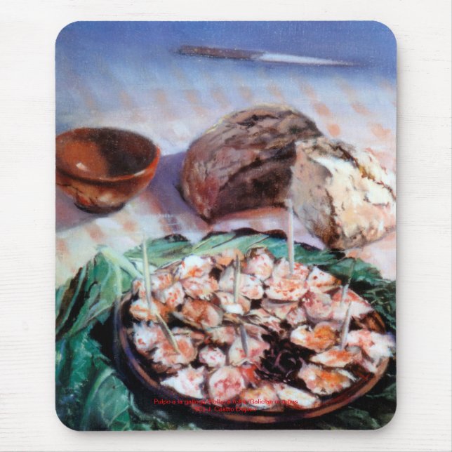 Pulpo a la gallega/Polbo á feira/Galician octopus Musmatta (Framsidan)