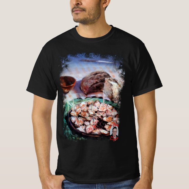 Pulpo a la gallega t shirt (Framsida)