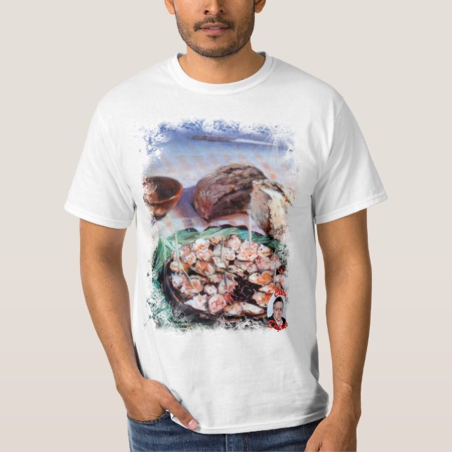 Pulpo a la gallega t shirt (Framsida)