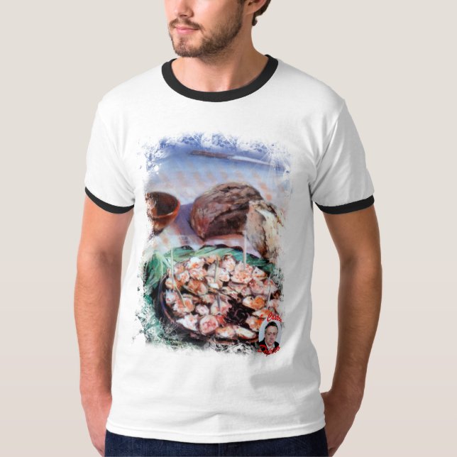 Pulpo a la gallega t shirt (Framsida)