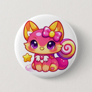 Pulpunkys Kawaii Tillbehör Knapp