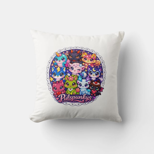 Pulpunkys Sorpresa Throw Pillow Kudde (Framsida)