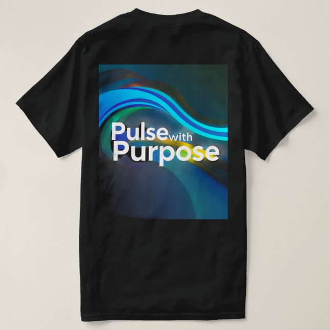 Puls med syfte t shirt (Design baksida)