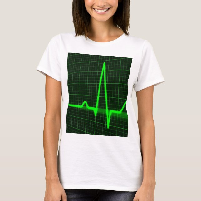 Puls Spår Mönster Tee (Framsida)