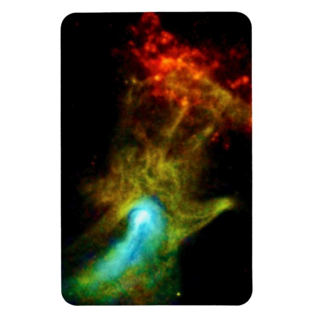 Pulsar B1509 - Guds hand Röntgennebulosa NASA Foto Magnet (Vertikal)