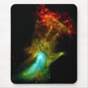 Pulsar B1509 - Guds hand Röntgennebulosa NASA Foto Musmatta