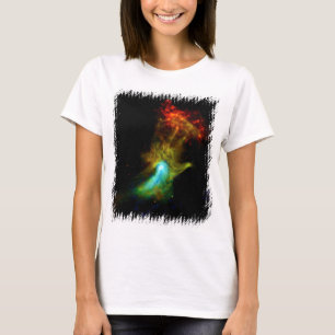 Pulsar B1509 - Guds hand Röntgennebulosa NASA Foto T-shirt