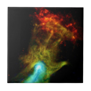 Pulsar B1509 - Guds hand Röntgennebulosan NASA Fot Kakelplatta