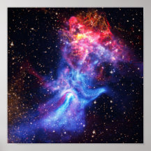 Pulsar B1509 - Hand of God X-Ray Nebula NASA Photo