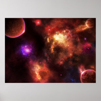 Pulsar Nebula Poster