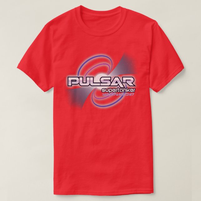 Pulsar Supertanker T Shirt (Design framsida)