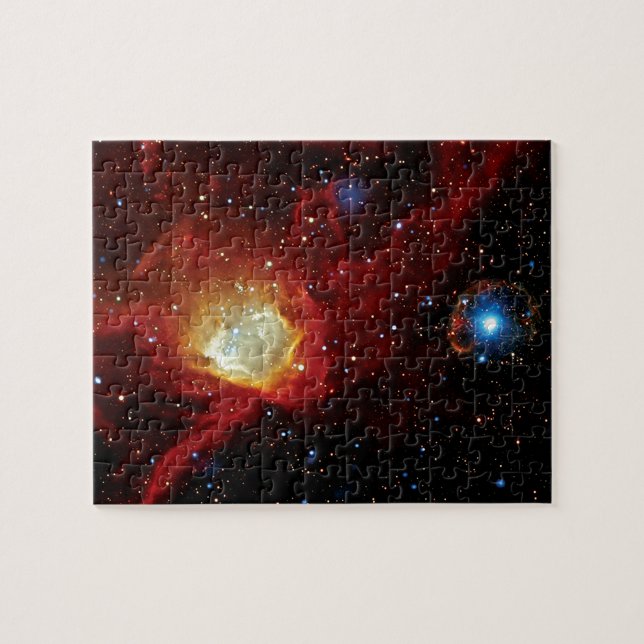 Pulsar SXP 1062 Supernovarest NASA Rymdbild Pussel (Horisontell)