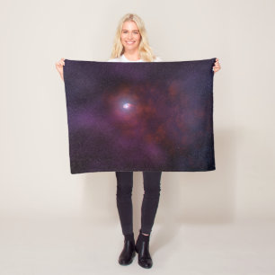 Pulsar Vind från en Neutron Star. Fleecefilt