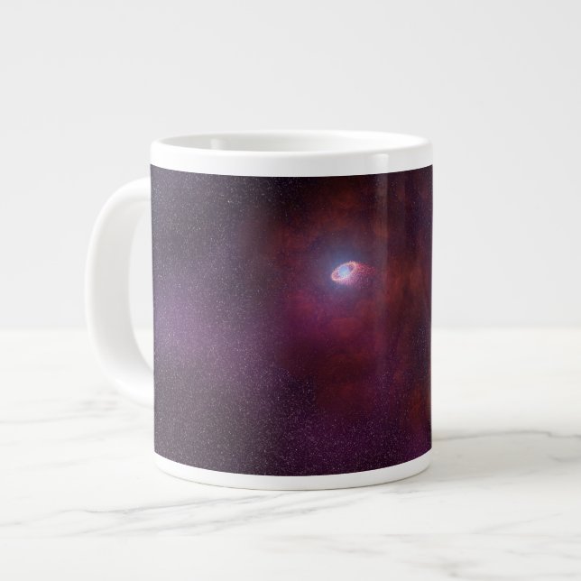 Pulsar Vind från en Neutron Star. Jumbo Mugg (Framsida vänster)