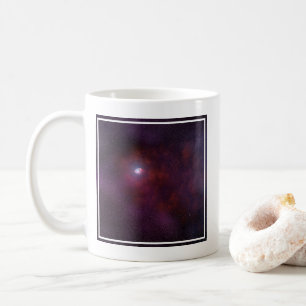 Pulsar Vind från en Neutron Star. Kaffemugg