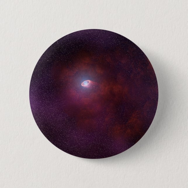 Pulsar Vind från en Neutron Star. Knapp (Framsida)