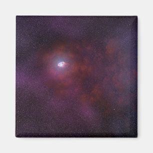 Pulsar Vind från en Neutron Star. Magnet