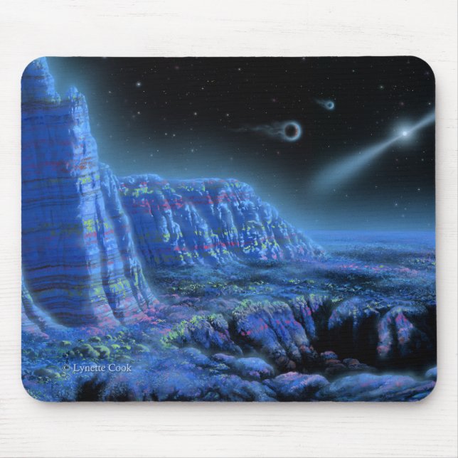 Pulsarplanet II Mousepad Musmatta (Framsidan)