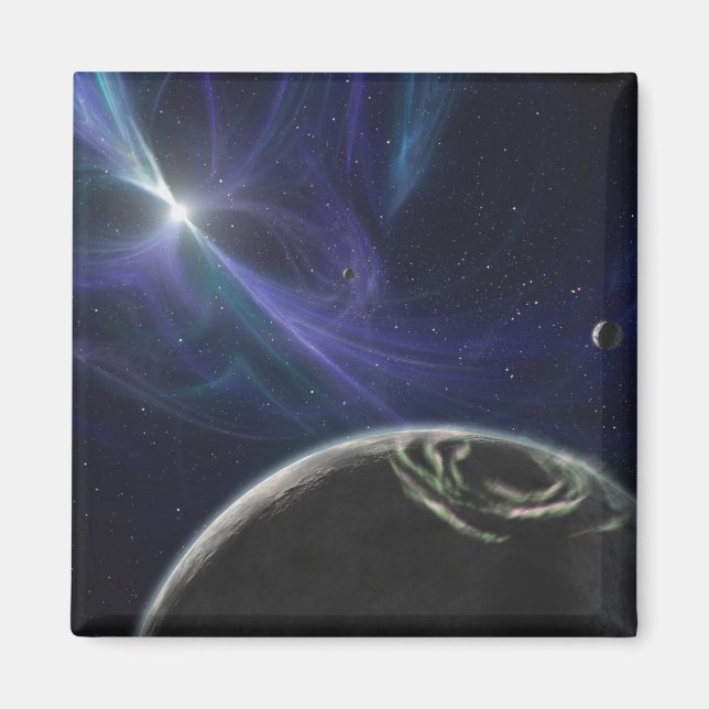 Pulsarplanetsystemet Magnet (Framsidan)