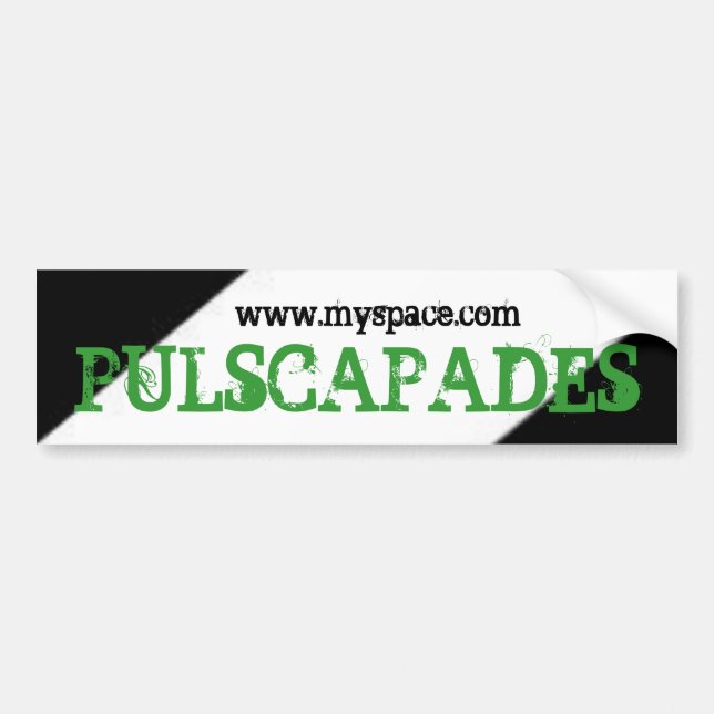 PULSCAPADES-KLISTERMÄRKE BILDEKAL (Framsidan)
