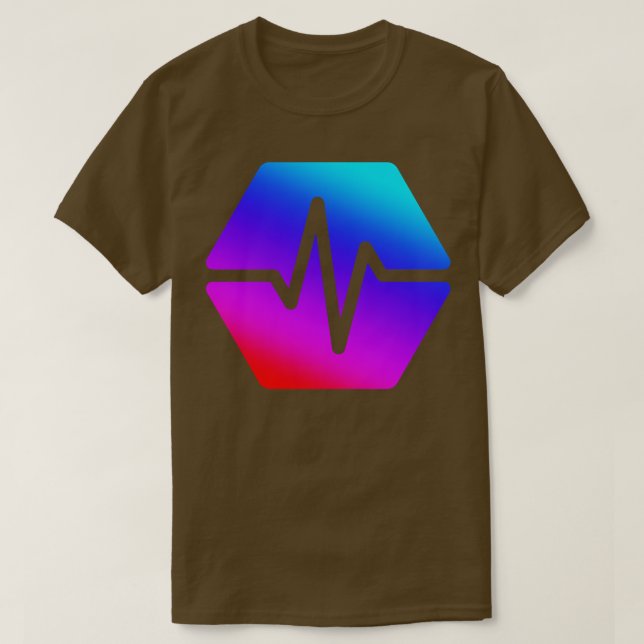 PulseChain Cryptocurrency PLS-blockkedja T Shirt (Design framsida)
