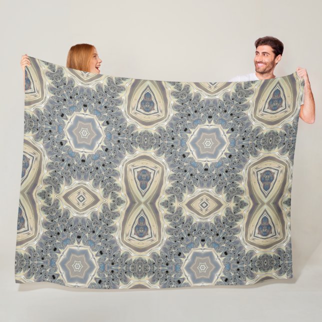 Pulsen på en Fractal Dream Fleecefilt (På plats)