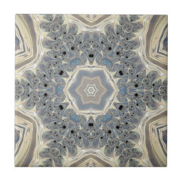 Pulsen på en Fractal Dream Kakelplatta