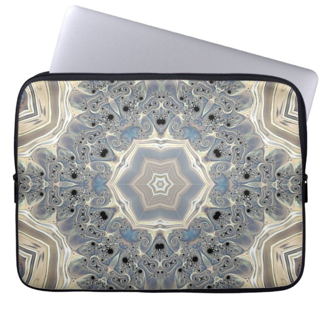 Pulsen på en Fractal Dream Laptop Fodral (Framsidan)