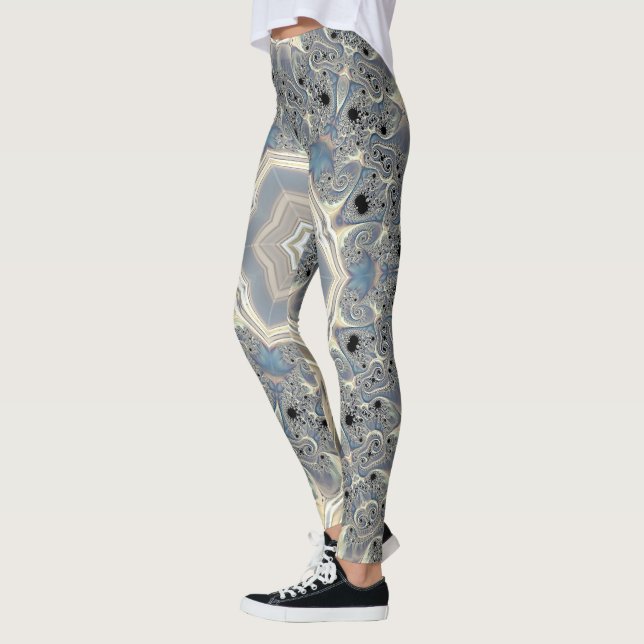 Pulsen på en Fractal Dream Leggings (Vänster)