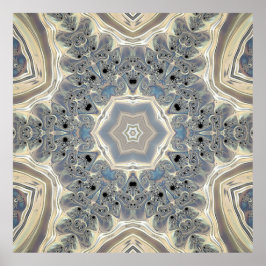 Pulsen på en Fractal Dream Poster