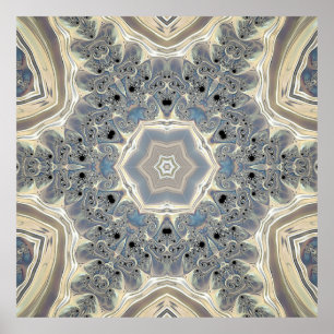 Pulsen på en Fractal Dream Poster