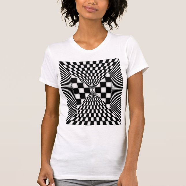 Pulserande kontrollerad design tee (Framsida)