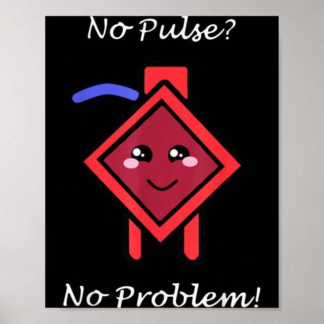 Pulsproblem Ecmo Sjuksköterska Perfusionist Cvicu  Poster (Framsidan)