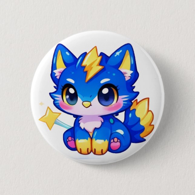 Pulspunkys Tillbehör Kawaii  Knapp (Framsida)